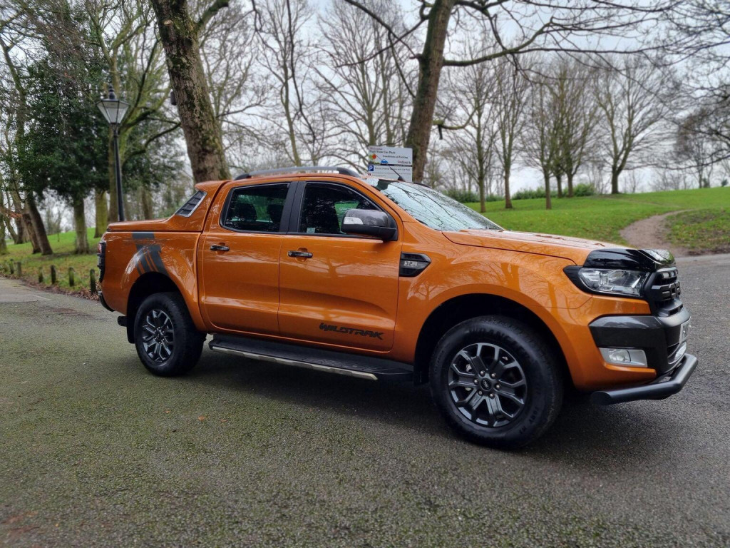 SOLD - Used FORD RANGER 2018 Orange in Nottingham, Nottinghamshire ...